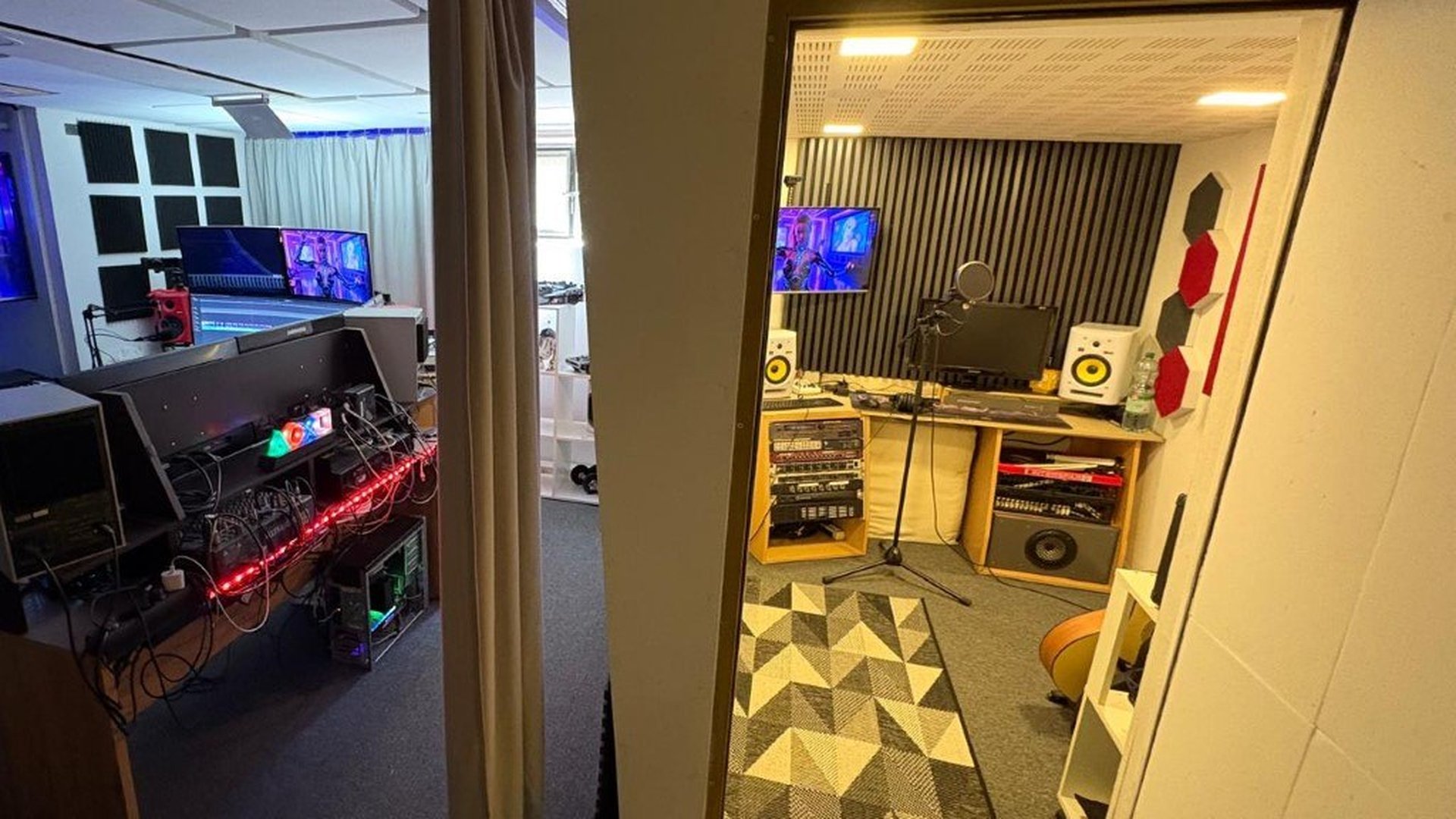 Aufnahmeraum im DM-Studio
